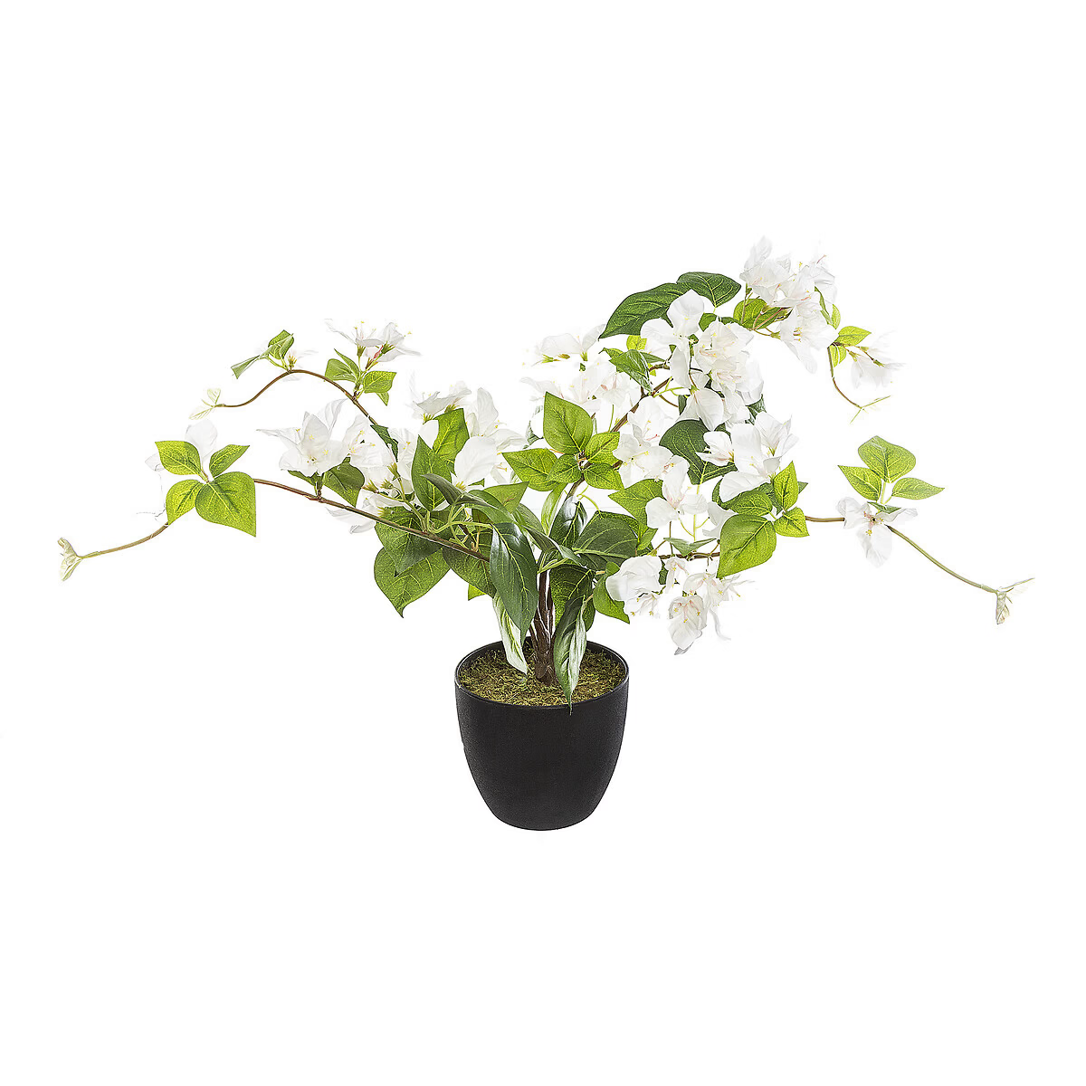 Tige de bougainvillier artificiel blanc 70 cm - Feuillage artificiel Tige de bougainvillier artificiel blanc 70 cm - Feuillage artificiel