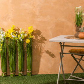 Fagot de fleurs artificielles "Ludo" H.60 cm – Image 2